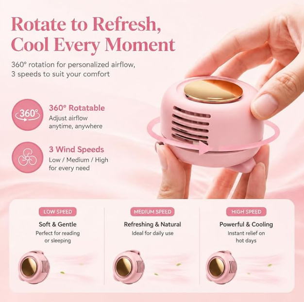 Mini fan feature